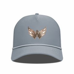 Washington Capitals Levelwear Gordon Copper Insignia Vented Adjustable Hat - Gray Hats