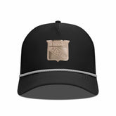 New York Rangers Levelwear Gordon Copper Insignia Vented Adjustable Hat - Black Hats