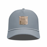 New York Rangers Levelwear Gordon Copper Insignia Vented Adjustable Hat - Gray Hats