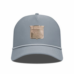 New York Rangers Levelwear Gordon Copper Insignia Vented Adjustable Hat - Gray Hats