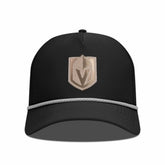 Vegas Golden Knights Levelwear Gordon Copper Insignia Vented Adjustable Hat - Black Hats