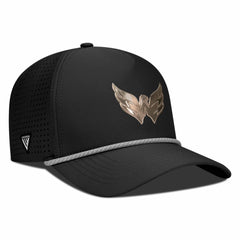 Washington Capitals Levelwear Gordon Copper Insignia Vented Adjustable Hat - Black Hats