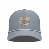 Chicago Blackhawks Levelwear Gordon Copper Insignia Vented Adjustable Hat - Gray Hats