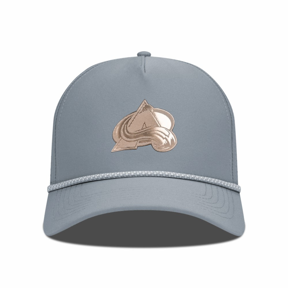 Colorado Avalanche Levelwear Gordon Copper Insignia Vented Adjustable Hat - Gray Hats