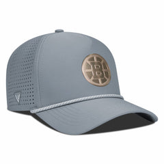 Boston Bruins Levelwear Gordon Copper Insignia Vented Adjustable Hat - Gray Hats