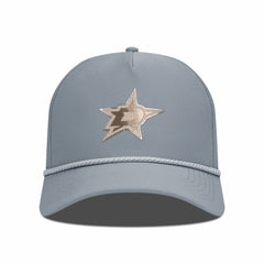 Dallas Stars Levelwear Gordon Copper Insignia Vented Adjustable Hat - Gray Hats