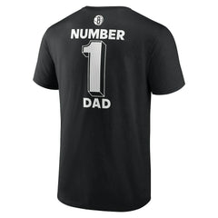 Brooklyn Nets #1 Dad Jersey T-Shirt - Black sale