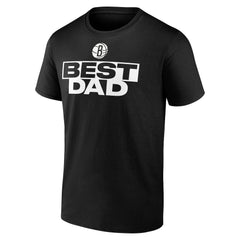 Brooklyn Nets Greatest Dad T-Shirt - Black sale