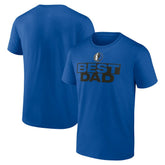 Dallas Mavericks Greatest Dad T-Shirt sale - Blue discount