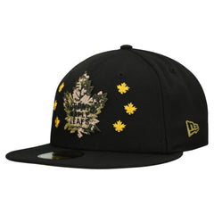 Toronto Maple Leafs New Era Military Appreciation Digital Camo Stars 59FIFTY Fitted Hat - Black Hats