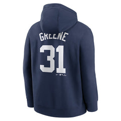 Riley Greene Detroit Tigers Player Name & Number Club Fleece Pullover Hoodie Navy