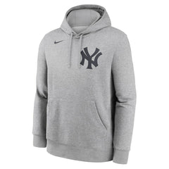 Anthony Volpe New York Yankees Player Name & Number Club Fleece Pullover Hoodie Heather Gray