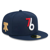 Philadelphia 76ers 2025/26 City Edition Alternate 59FIFTY Fitted Hat - Navy cheap