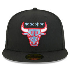 Chicago Bulls 2025/26 City Edition Alternate 59FIFTY Fitted Hat - Black sale