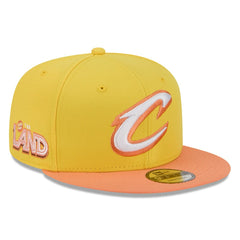 Cleveland Cavaliers 2025/26 City Edition Alternate 9FIFTY Snapback Hat sale - Gold shop