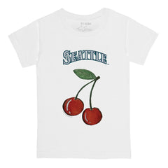 Seattle Mariners Tiny Turnip Youth Cherries T-Shirt White