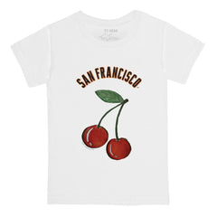 San Francisco Giants Tiny Turnip Youth Cherries T-Shirt White