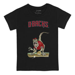Arizona Diamondbacks Tiny Turnip Youth Velociraptor T-Shirt Black