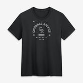 Colorado Rockies Women's Authentic Collection Early Work Tri-Blend Dri-FIT T-Shirt Black