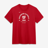 Washington Nationals Women's Authentic Collection Early Work Tri-Blend Dri-FIT T-Shirt Red