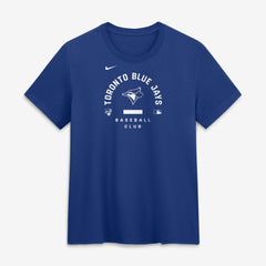 Toronto Blue Jays Women's Authentic Collection Early Work Tri-Blend Dri-FIT T-Shirt Royal