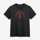 Baltimore Orioles Women's Authentic Collection Early Work Tri-Blend Dri-FIT T-Shirt Black