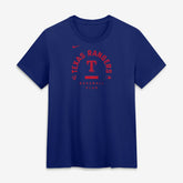 Texas Rangers Women's Authentic Collection Early Work Tri-Blend Dri-FIT T-Shirt Royal