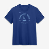 Kansas City Royals Women's Authentic Collection Early Work Tri-Blend Dri-FIT T-Shirt Royal