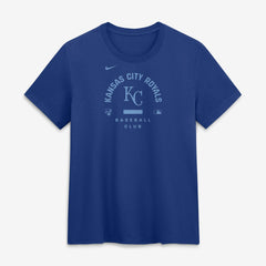 Kansas City Royals Women's Authentic Collection Early Work Tri-Blend Dri-FIT T-Shirt Royal