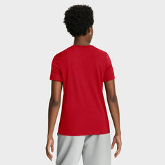 Cincinnati Reds Women's Authentic Collection Early Work Tri-Blend Dri-FIT T-Shirt Red