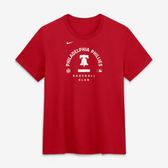 Philadelphia Phillies Women's Authentic Collection Early Work Tri-Blend Dri-FIT T-Shirt Red