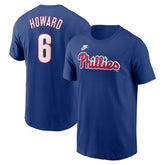 Ryan Howard Philadelphia Phillies Fuse Name & Number T-Shirt Royal