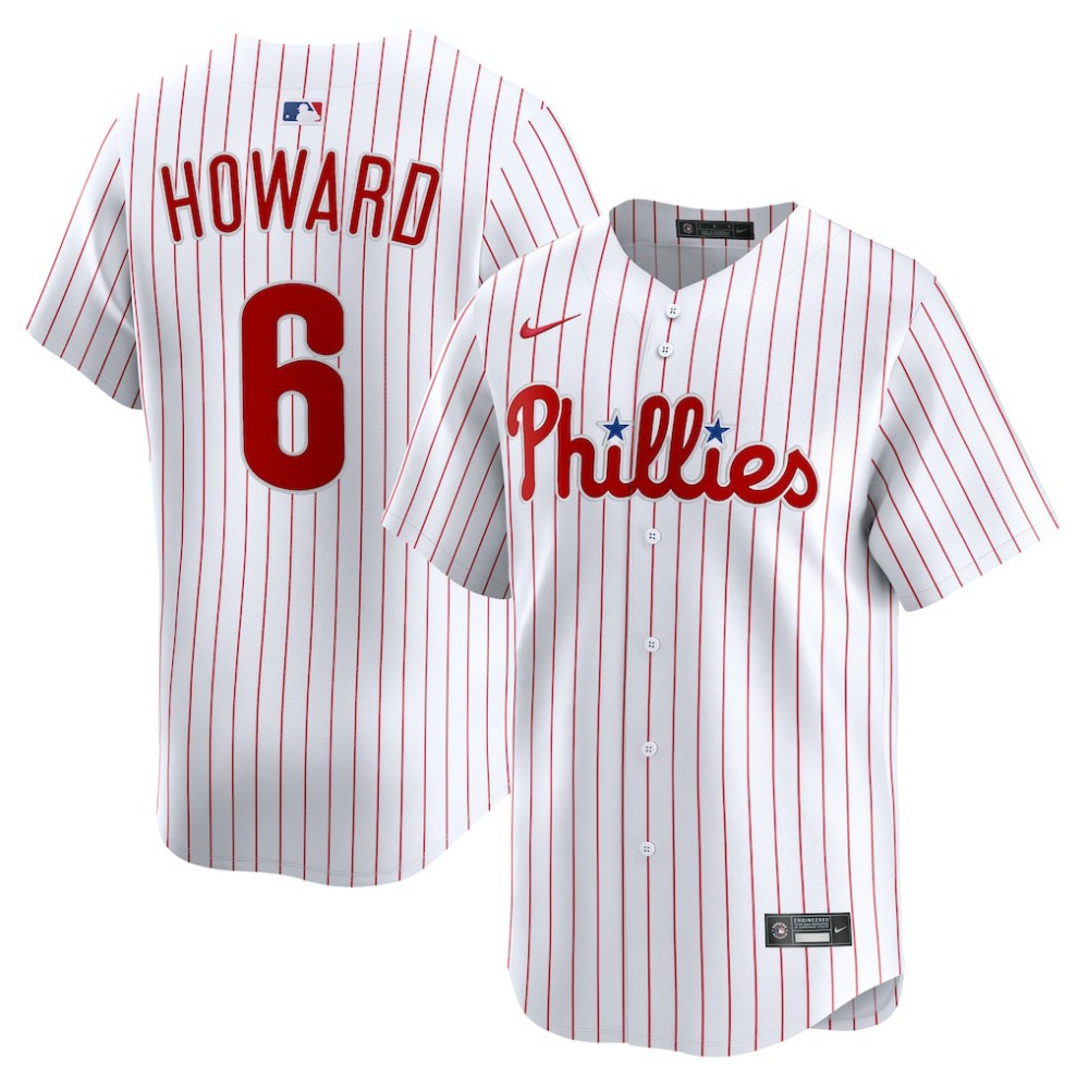 Ryan Howard Philadelphia Phillies Limited Jersey White