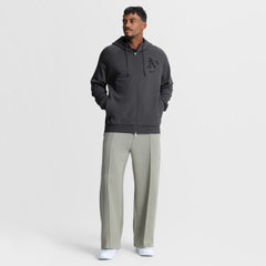 Athletics Authentic Collection Player Raglan Dri-FIT Full-Zip Hoodie Anthracite