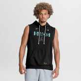 Arizona Diamondbacks Authentic Collection Standard Issue Dri-FIT Sleeveless Hoodie Black