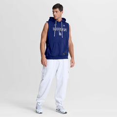 Los Angeles Dodgers Authentic Collection Standard Issue Dri-FIT Sleeveless Hoodie Royal