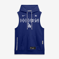 Los Angeles Dodgers Authentic Collection Standard Issue Dri-FIT Sleeveless Hoodie Royal