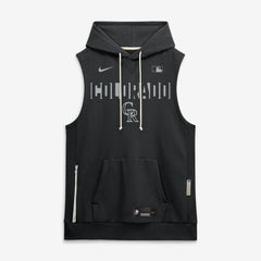 Colorado Rockies Authentic Collection Standard Issue Dri-FIT Sleeveless Hoodie Black