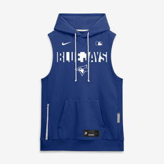 Toronto Blue Jays Authentic Collection Standard Issue Dri-FIT Sleeveless Hoodie Royal