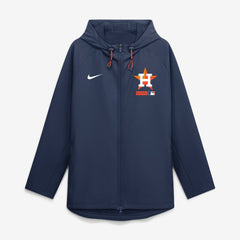Houston Astros Authentic Collection Raglan Therma-FIT Full-Zip Hooded Jacket Navy