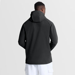 Baltimore Orioles Authentic Collection Raglan Therma-FIT Full-Zip Hooded Jacket Black