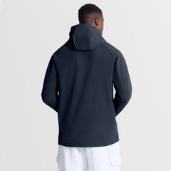 Atlanta Braves Authentic Collection Raglan Therma-FIT Full-Zip Hooded Jacket Blue