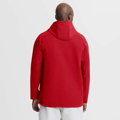 Philadelphia Phillies Authentic Collection Raglan Therma-FIT Full-Zip Hooded Jacket Red