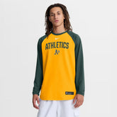 Athletics Authentic Collection Raglan Dri-FIT Sweatshirt Gold