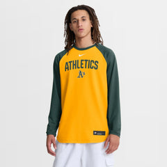 Athletics Authentic Collection Raglan Dri-FIT Sweatshirt Gold