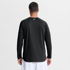 New York Mets Authentic Collection Raglan Dri-FIT Sweatshirt Black