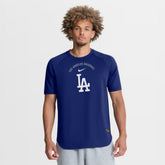 Los Angeles Dodgers Authentic Collection Batting Practice Pre-Game Raglan Dri-FIT Top Royal