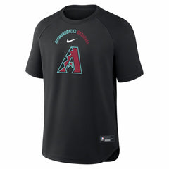 Arizona Diamondbacks Authentic Collection Batting Practice Pre-Game Raglan Dri-FIT Top Black