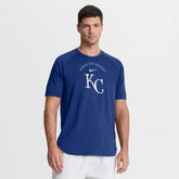 Kansas City Royals Authentic Collection Batting Practice Pre-Game Raglan Dri-FIT Top Royal