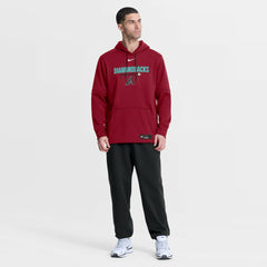 Arizona Diamondbacks Authentic Collection Therma-FIT Hoodie Red